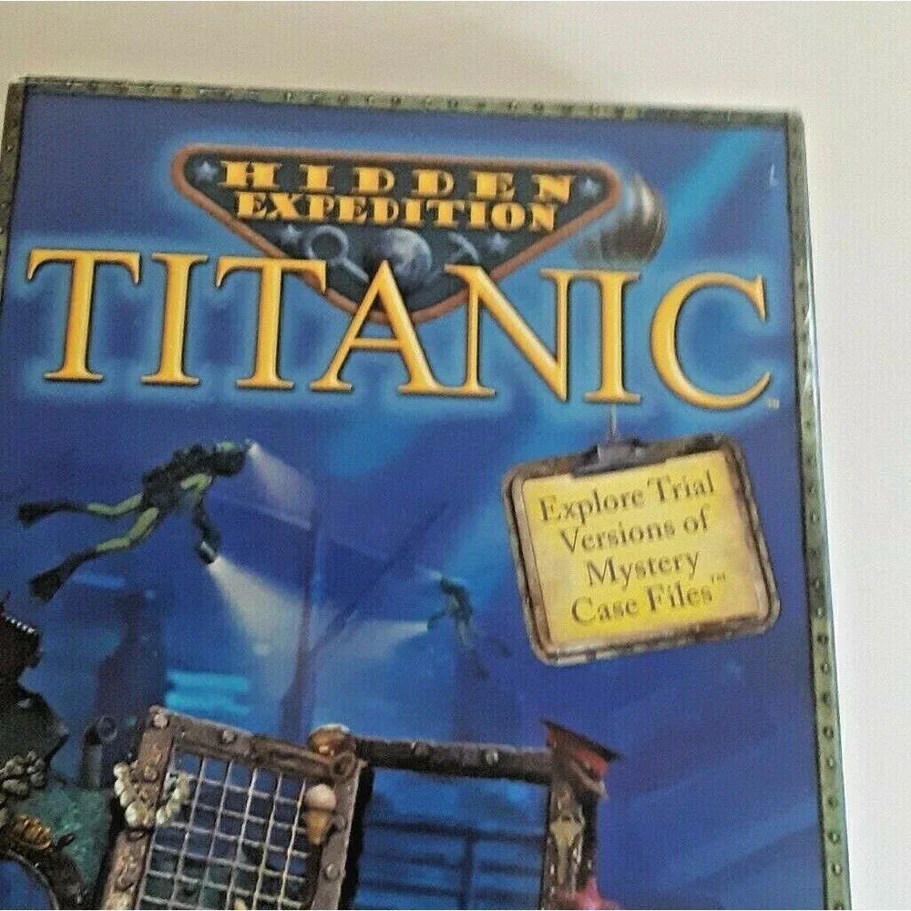 Hidden Expedition Titanic PC Game Includes Trial Version of Mystery Case Files